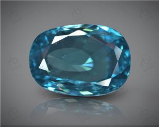 Natural Blue Zircon 5.29 cts ( 5896 )